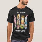 Er ist schwarzes Osterlammchen T-Shirt (Vorderseite)