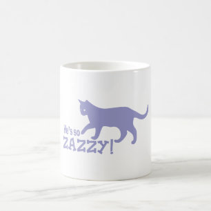 Er ist so Zazzy - Cat Lover Kaffeetasse