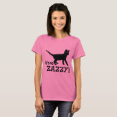 Er ist so Zazzy - Katzen-Liebhaber T-Shirt (Vorne ganz)