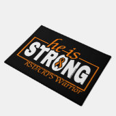 ER IST STARK... RSD/CRPS FUßMATTE (Schrägansicht)