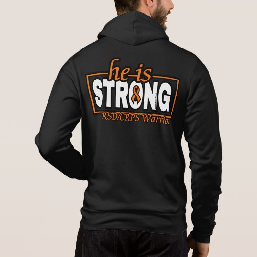 ER IST STARK... RSD/CRPS HOODIE (Rückseite)