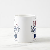 Er ist treu durch alle Hingabe-Quote Kaffeetasse (Mittel)
