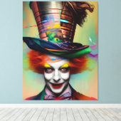 Er ist verrückt leinwanddruck (Insitu (Holzboden))