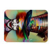 Er ist verrückt magnet (Horizontal)