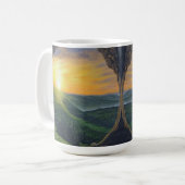 Er ist verschwiegen! kaffeetasse (Vorderseite Links)