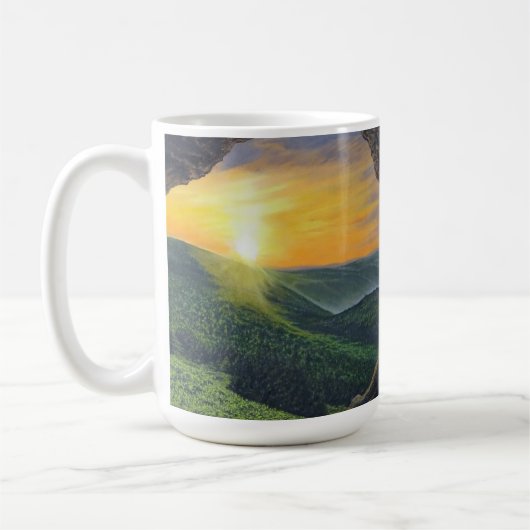 Er ist verschwiegen! kaffeetasse (Links)