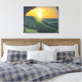 Er ist verschwiegen! leinwanddruck (Insitu (Schlafzimmer))