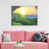 Er ist verschwiegen! leinwanddruck (Insitu (Wohnzimmer))