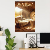 Er ist verschwiegen! Ostersonntag Poster (Heimbüro)