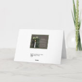 Er ist weg karte (Rückseite)