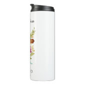 Er ist wie er sagte Osterblorkreuz auferstanden. Thermosbecher (Nach rechts gedreht)