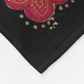 Er ist zu Christlichen Ostern Boho Floral Fleecedecke (Ecke)