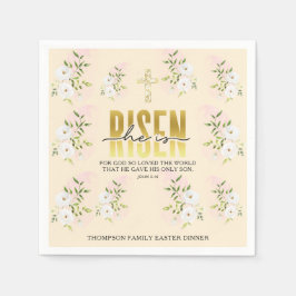 Er ist zu Zeiten religiös Christlicher Zitate und Serviette