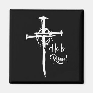 Er ist zum religiösen Ostertag des Kreuzkreuzers C Magnet
