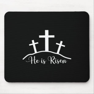 Er ist zum religiösen Ostertag des Kreuzkreuzers C Mousepad