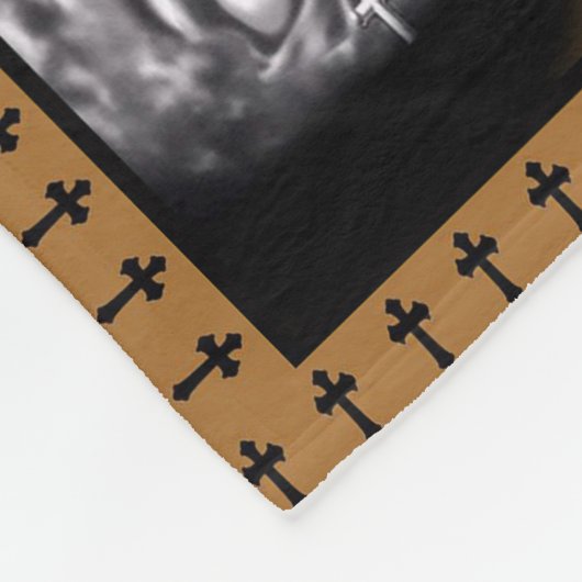 Er kam als Lamm zum Lamm Gottes Löwen Judas Fleecedecke (Ecke)