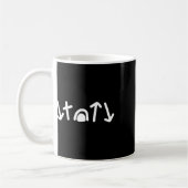 Er kam, dass er starb, als er Rose erblickte, dass Kaffeetasse (Links)