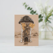 Er kam nie... postkarte (Stehend Vorderseite)