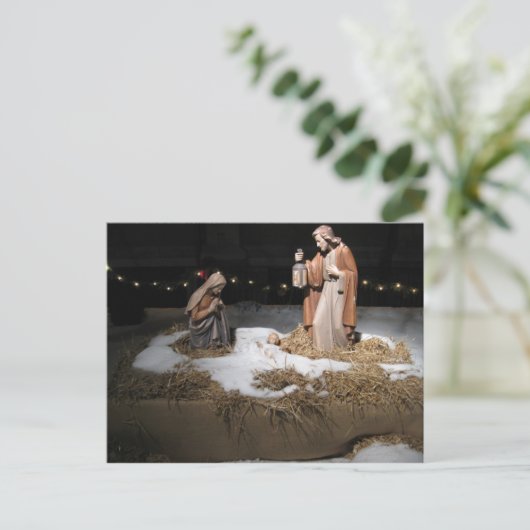 Er kam um Mitternacht klar Postkarte (Stehend Vorderseite)