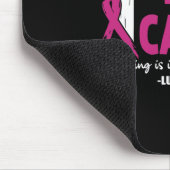 Er kann das Bewusstsein für Phantastischen Brustkr Mousepad (Ecke)