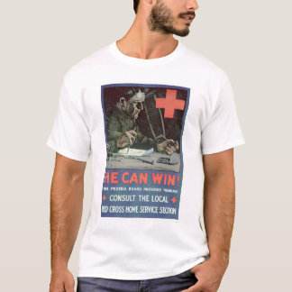 Er kann gewinnen! (US00233) T-Shirt