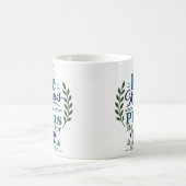 Er kennt die Pläne, die er für dich hat, christlic Kaffeetasse (Mittel)