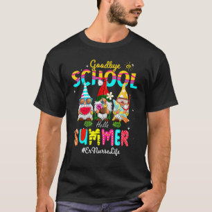 Er Krankenpfleger Gnom Auf Wiedersehen Schule Hall T-Shirt