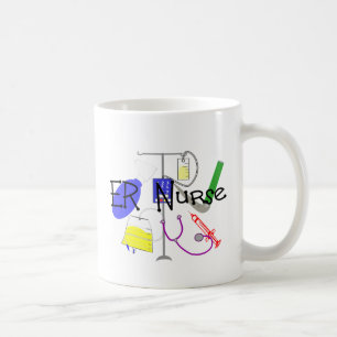 Er-Krankenschwester-Ausrüstungs-Entwurf Kaffeetasse