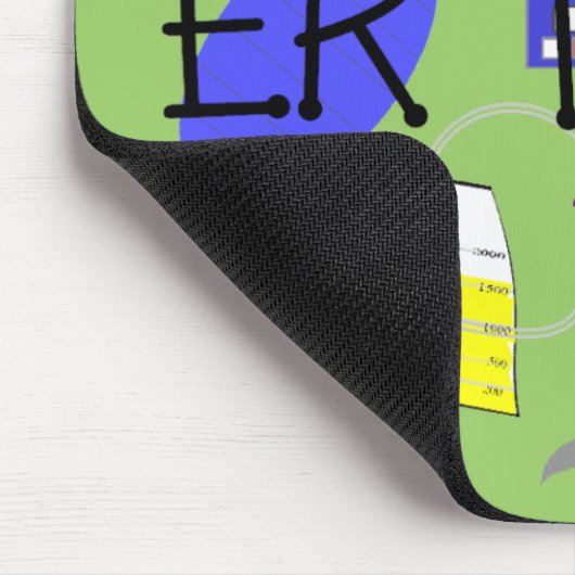 Er-Krankenschwester-Ausrüstungs-Entwurf Mousepad (Ecke)