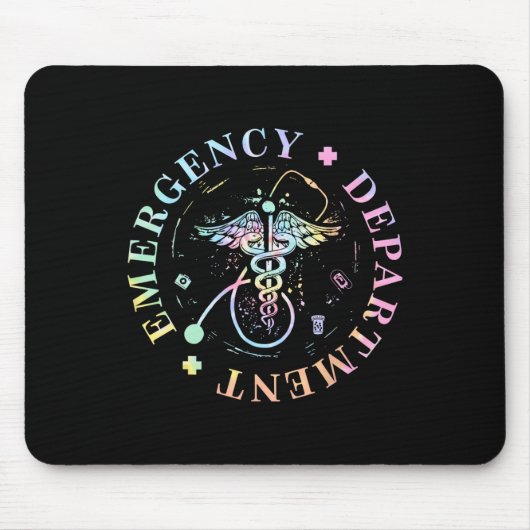 Er Krankenschwester Mäuse in Notfällen Mousepad (Vorne)