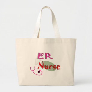 Er-Krankenschwester-T - Shirts u. Geschenke Jumbo Stoffbeutel