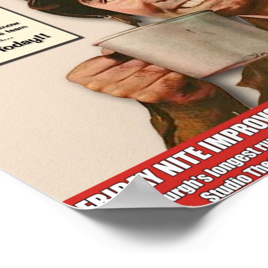 Er lächelt in Gefahr Poster (Ecke)