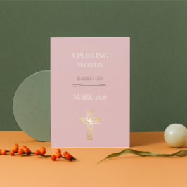 Er lebt – Christliche Oster-Reflexionskarte Feiertagskarte