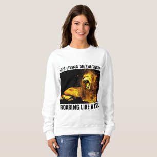 ER LEBT INNERHALB WIE EIN LION-T - SHIRT
