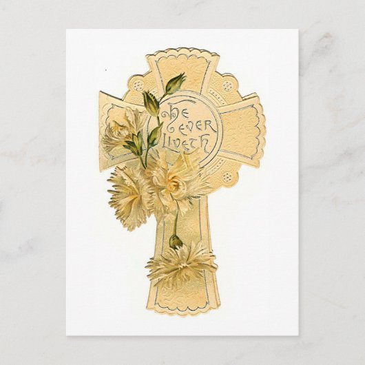 Er lebt je postkarte (Vorderseite)