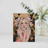 Er Liebe mich, er Liebe mir kein Original, Postkarte (Stehend Vorderseite)