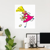 Er Liebe mich Poster (Heimbüro)
