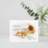 Er Liebe mich Postkarte (Stehend Vorderseite)