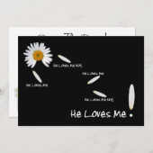 Er Liebe mir, das Datum zu heiraten Save The Date (Vorne/Hinten)