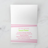 "Er Lieben ich" Brautparty-Einladung Einladung (Innenseite)