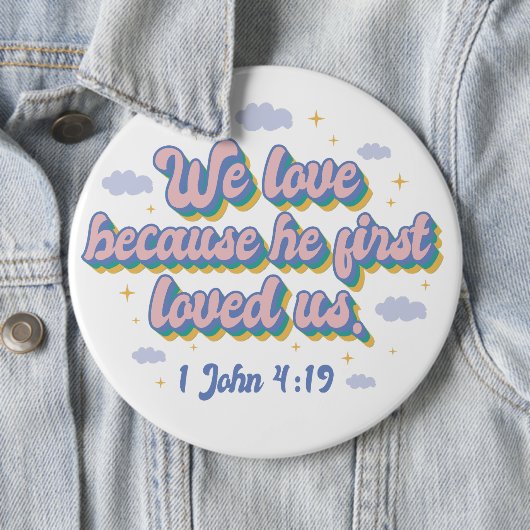 Er liebte uns zuerst. button (Beispiel)