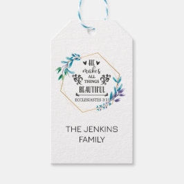 Er macht alles schön geschenkanhänger