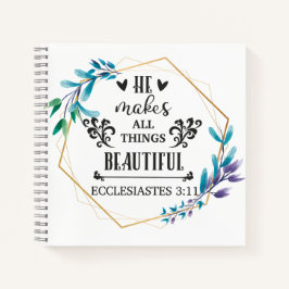 Er macht alles schön notizblock