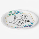 Er macht alles schön pappteller (Schrägansicht)