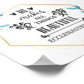 Er macht alles schön poster (Ecke)