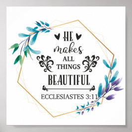 Er macht alles schön poster