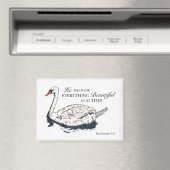 Er macht alles schöne Bibel Verse Magnet (In Situ (Geschirrspüler))