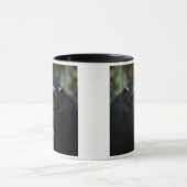 Er macht dem Schimpansen Angst. Tasse (Zentrum)