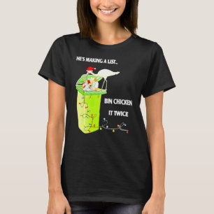 Er macht eine Liste und kontrolliert sie zweimal T-Shirt