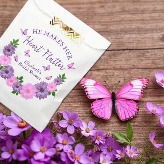 Er macht ihr Herz-Flattern-Brautparty Geschenktütchen